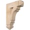 Ekena Millwork Merced Arts & Crafts Smooth Bracket, Douglas Fir, 3 1/2"W x 14"D x 18"H BKT04X14X18MRC03SDF - alternate 1